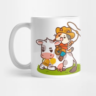 Meow-dy! Yeehaw Cowboy Cat Mug